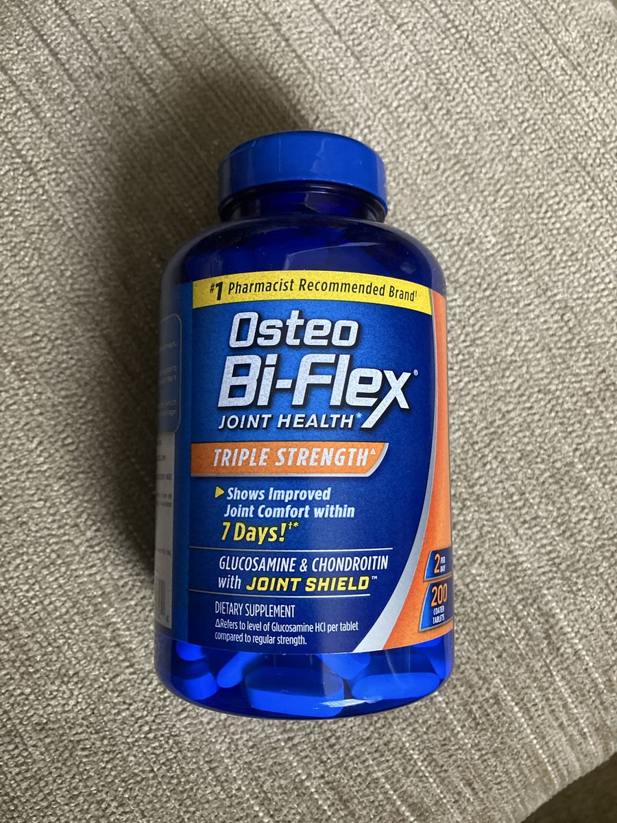 New Bottle of Osteo Bi-Flex Triple Strength Joint Health Supplement, Glucosamine & Chondroitin, 200 Coated Tablets