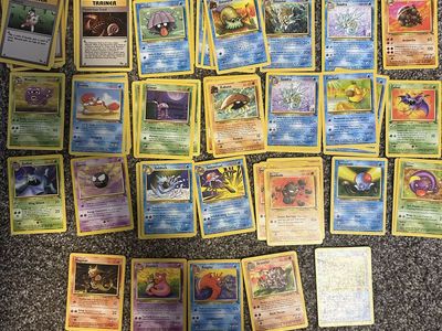 99 Fossil Vintage Pokemon Cards!