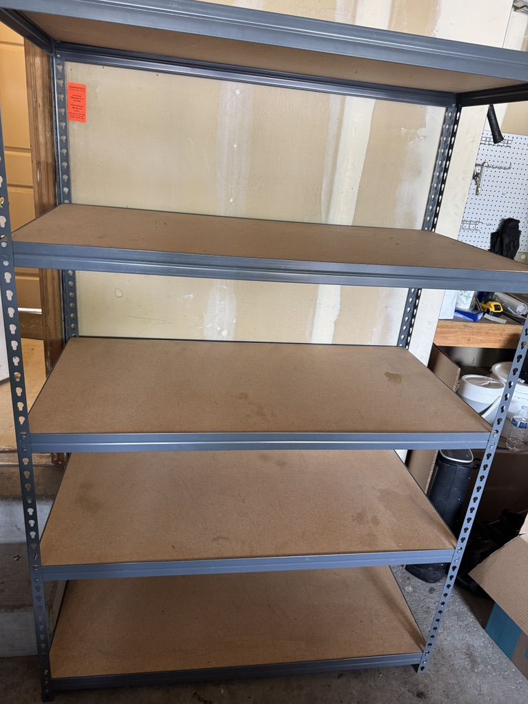 2 Garage Shelves
