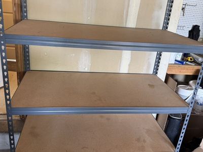 2 Garage Shelves