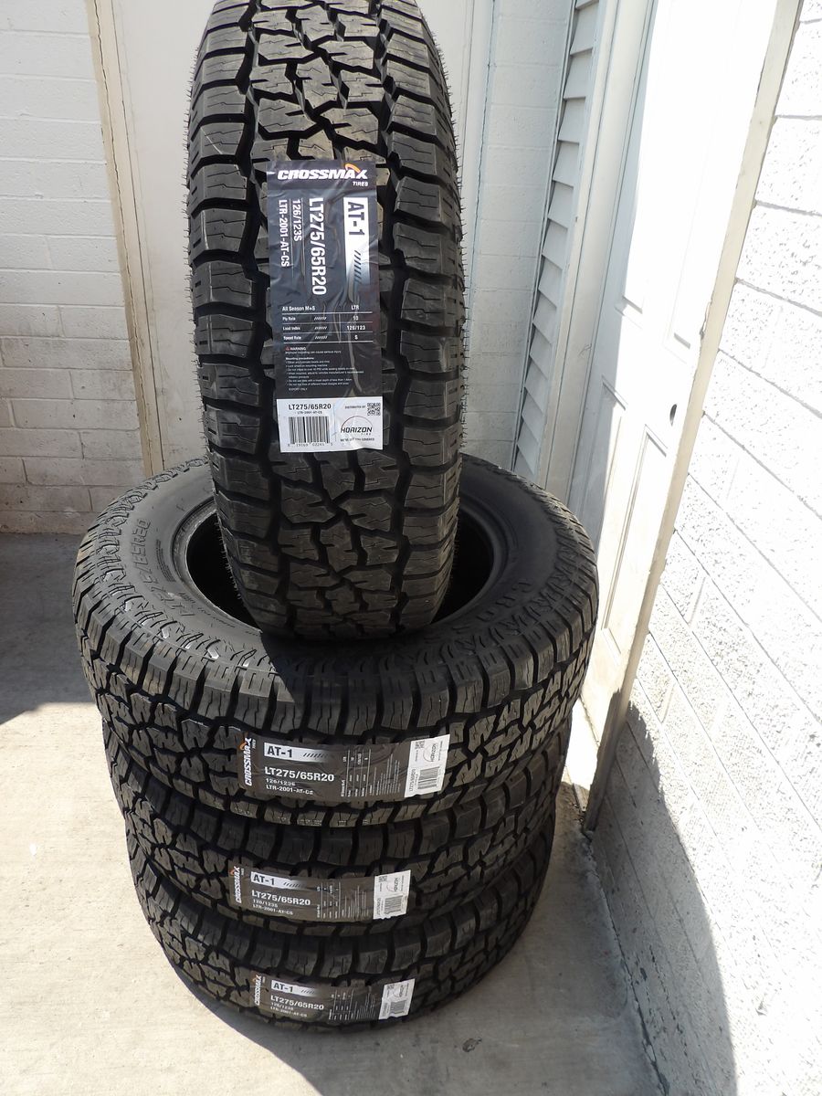 275/65R20 CROSSMAX A/T-1  SET OF NEW TIRES 