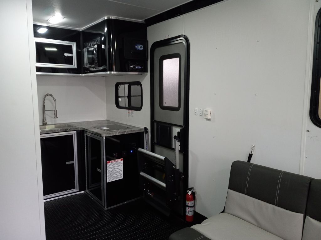 22FK 8.5x22 enclosed cargo toy hauler travel trailer Stealth 2026