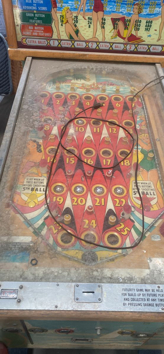 Vintage pinball machines