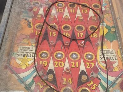 Vintage pinball machines