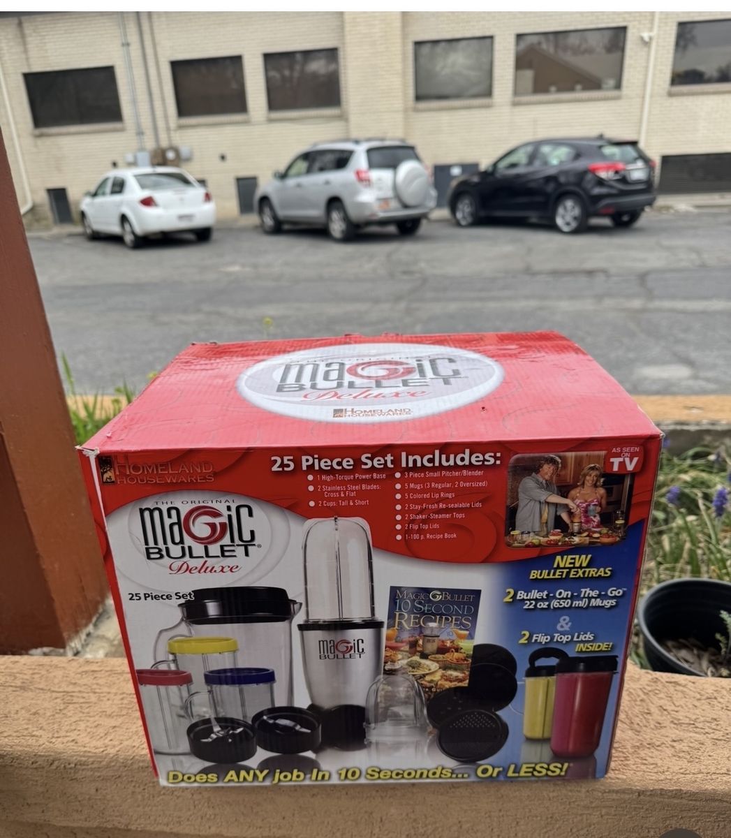 The Original Magic Bullet Express Deluxe Hi-Speed Blender System - 25 Pc Set