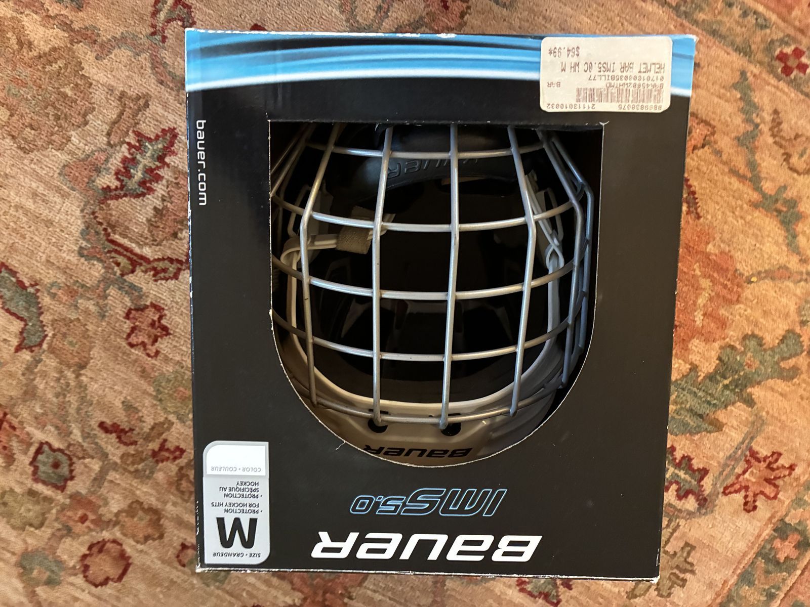Mens Hockey Helmet - Bauer IMS 5.0 White