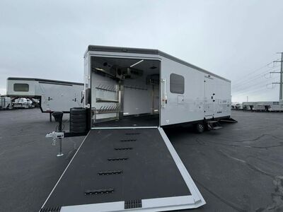 New 2026 Trails West RPM 28' BP Snowmobile Trailer