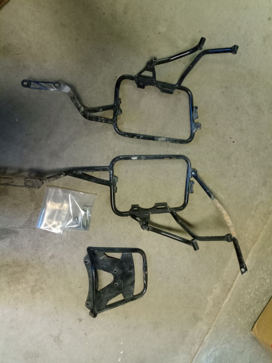 KTM 950 990 pannier racks crash bars