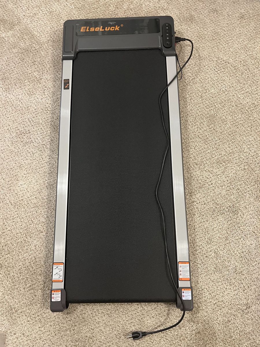 ElseLuck Under-Desk Walking Pad Treadmill - Compact & Portable for Home or Office