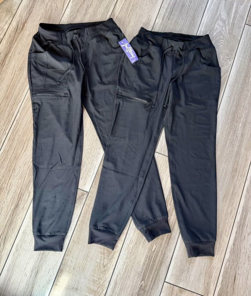 Heart Soul Jogger Scrub Bottoms New Size Small