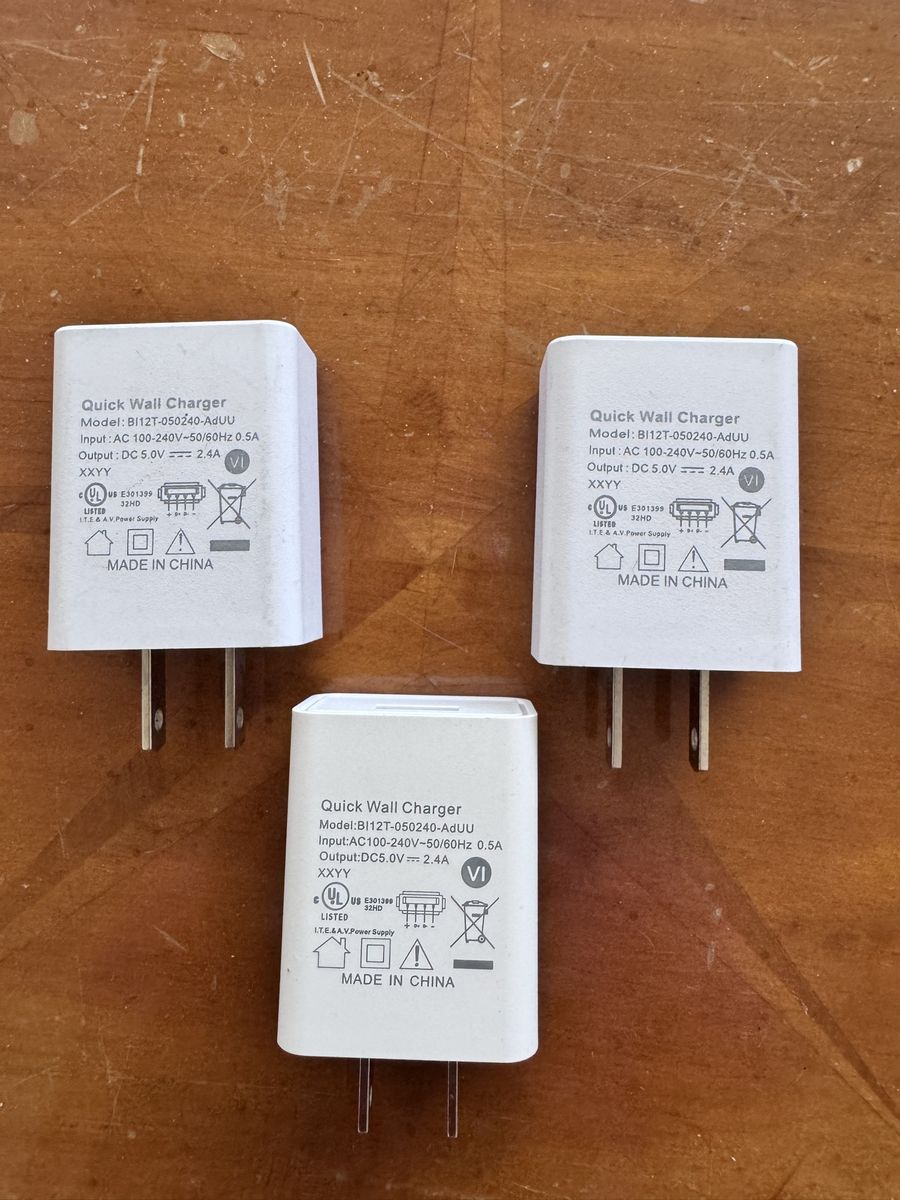 Quick Wall Charger Brick $4 each
