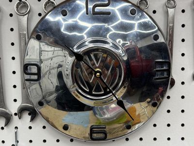 1969 VW Hubcap Clock
