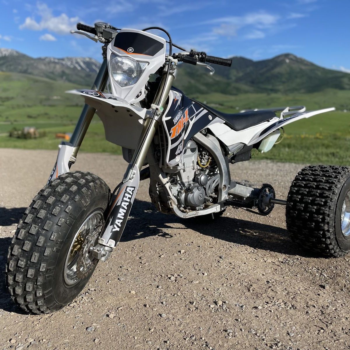 Yamaha WR450F 3 Wheeler