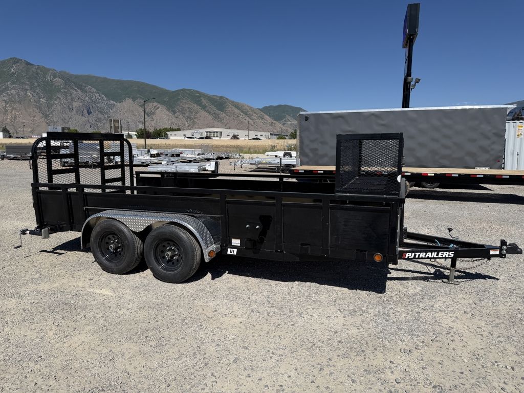 2026 PJ Trailers 7x16 83 Tandem Axle Channel (UL)"