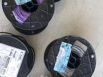 Rolls of control wire