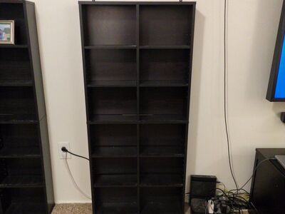 Standing DVD case x2