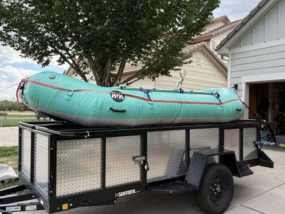 Whitewater Raft, trailer and gear for sale