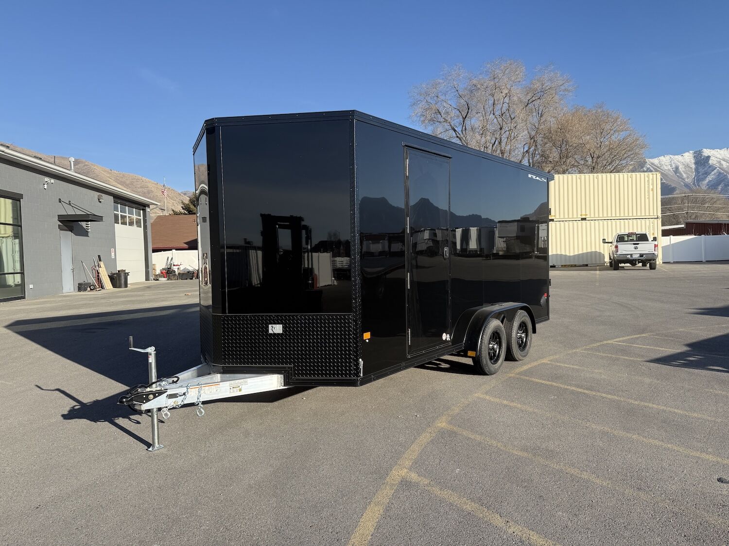 2026 Alcom Stealth 7.4x16 TRUE 7' INTERIOR WIDTH