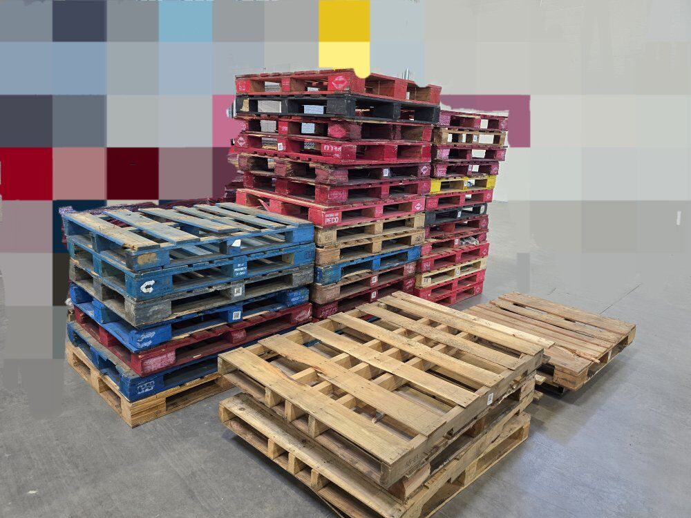 Heavy-Duty Wood Pallets 40x48