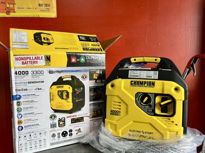 Champion 4000W Starting / 3300W Running Electric Start Dual Fuel RV Ready Inverter Generator (3)