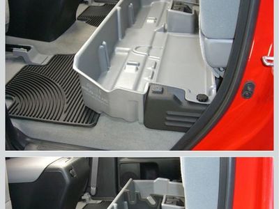 DU-HA Underseat Storage Console Organizer Toyota Tundra Double Cab 2007-2021 Gray #60052
