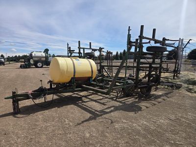 Used Farm Equipment - Planter/Sprayer with Yellow Tank and Cultivator Attachment