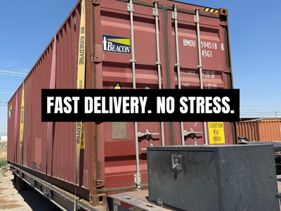 20' & 40' Containers – Reliable Storage for Every Need – Ready to Deliver