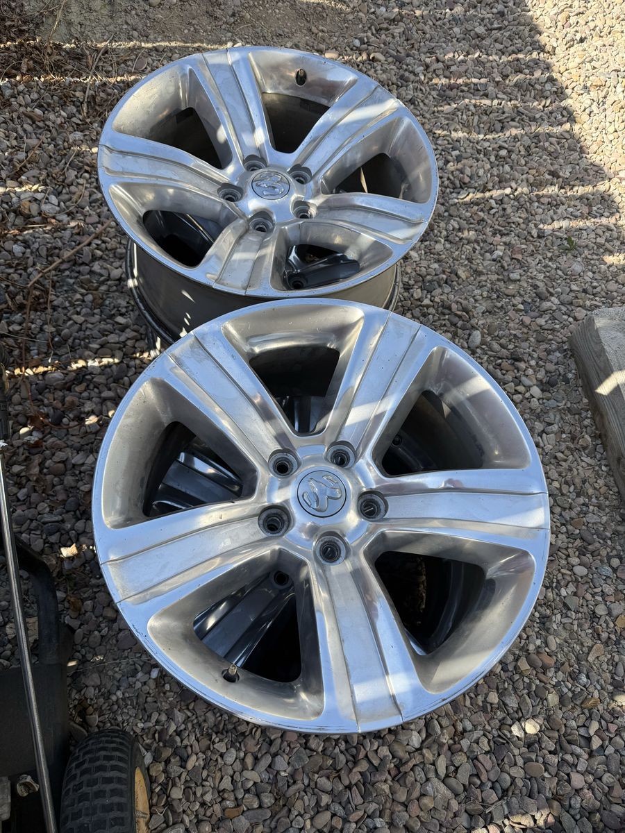 Set of 4 OEM Ram Wheels 20” Chrome