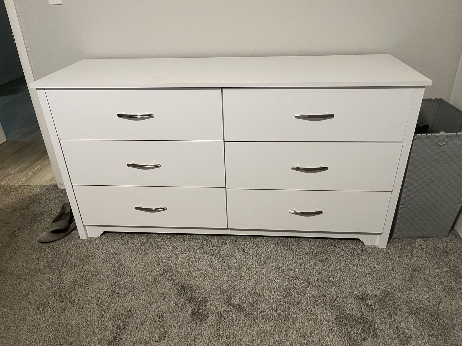 White dresser