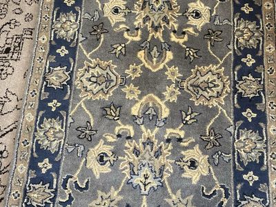 Safavieh Monaco 2'2"*8 Navy/Light Blue Runner Rug