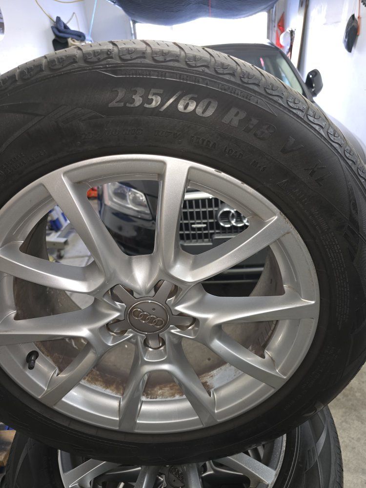 18"  Genuine Audi Wheels and Tires- set
