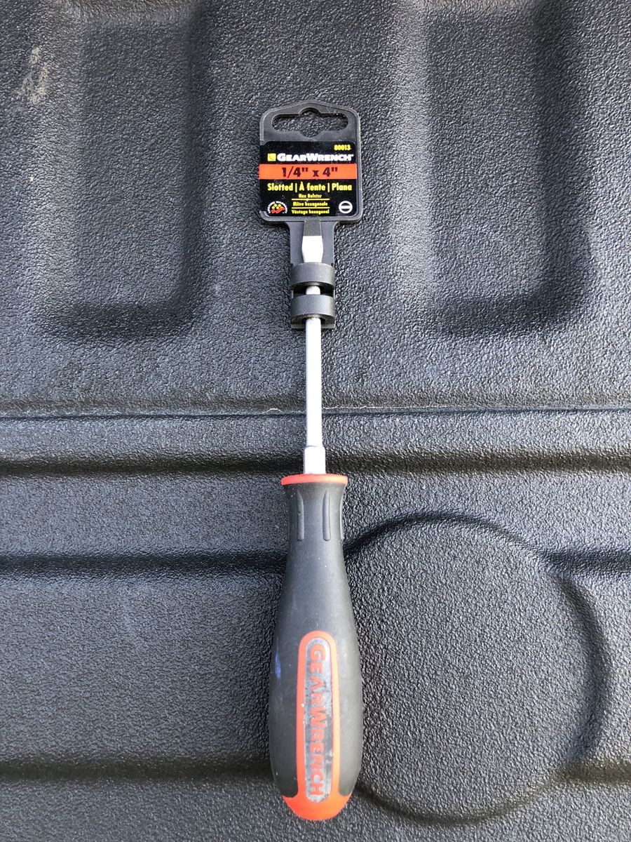 Gearwrench 1/4" X 4" Slotted Screwdriver