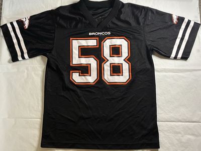 Von Miller #58 Denver Broncos Jersey – Youth XL 18/20 – Black – NFL