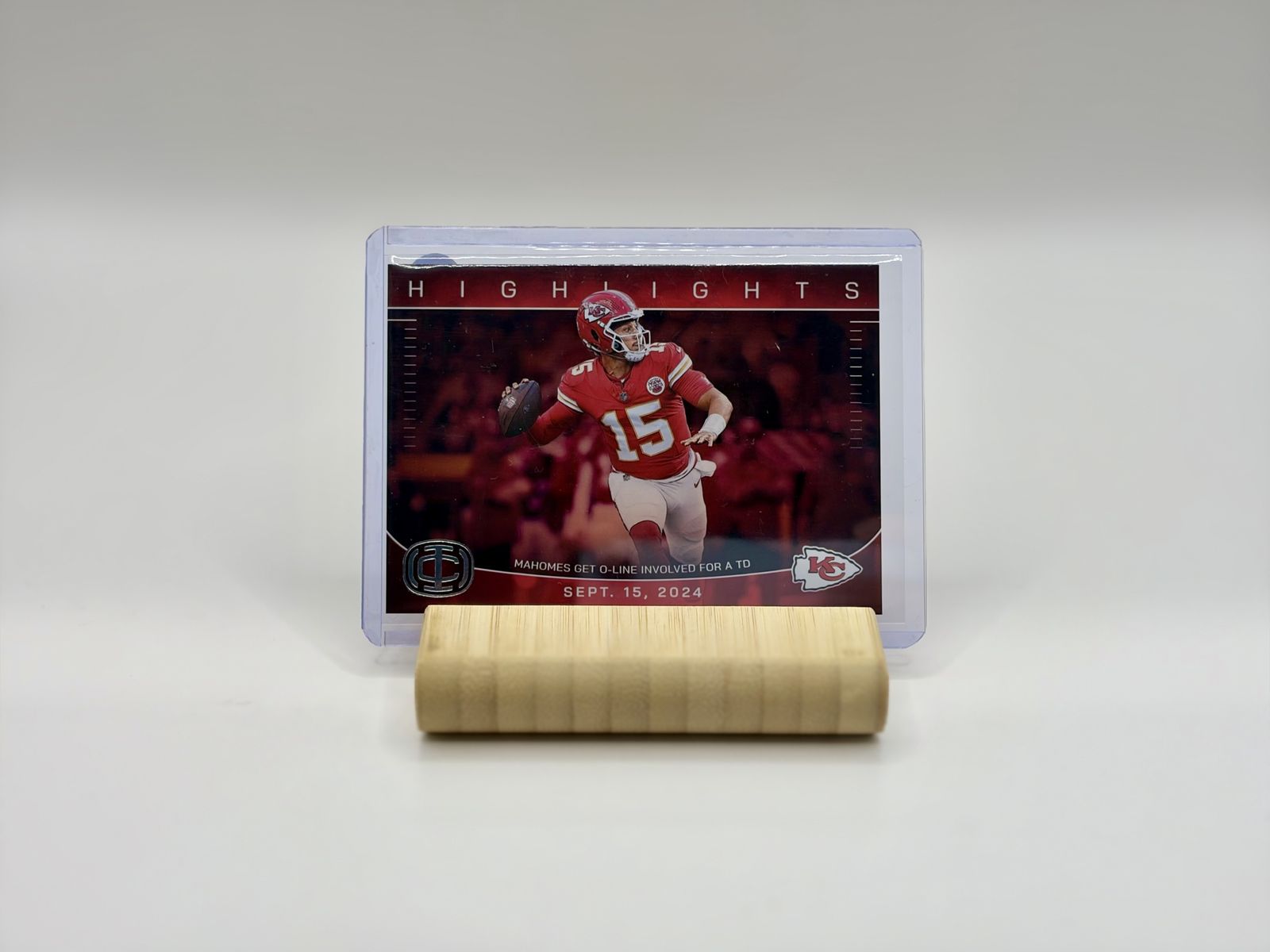 Patrick Mahomes Icon Highlights Sports Card