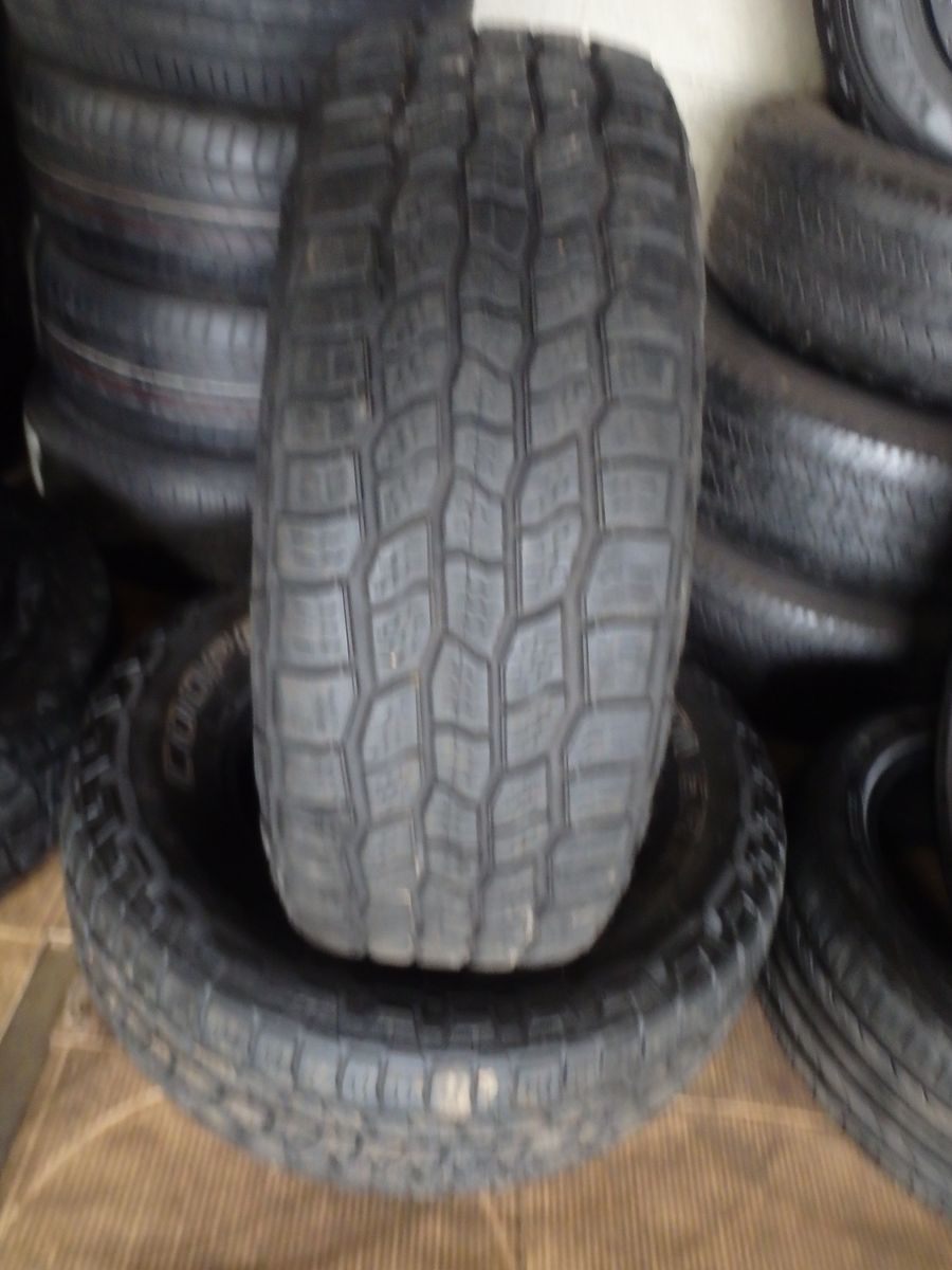 265/70R17 COOPER DISCOVERED AT3 PAIR OF TWO USED TIRES