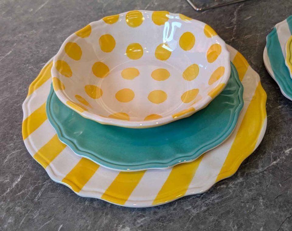 Ceramic Dinnerware Set, airstream dish set