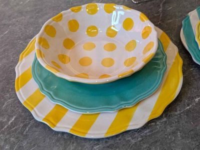 Ceramic Dinnerware Set, airstream dish set