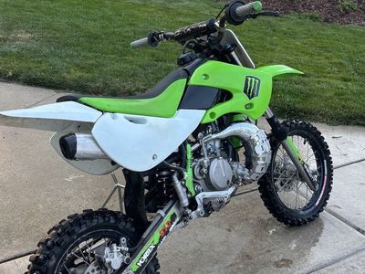 2013 Kawasaki KX65 Dirt Bike - 2-Stroke, New Top End & Aftermarket Pipe