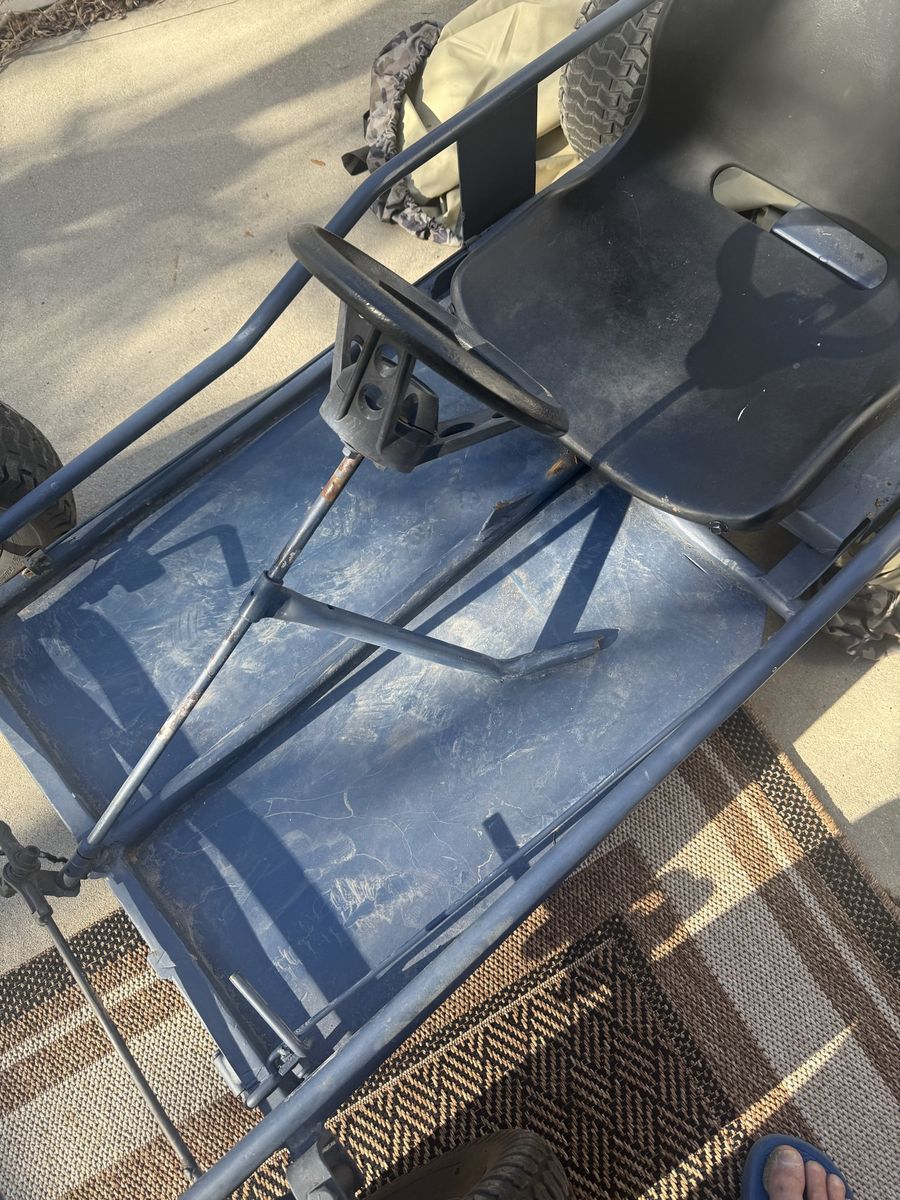 Classic Go-Kart with New 5.5 HP Honda Engine - Needs Throttle Cable - Super Fun Ride!