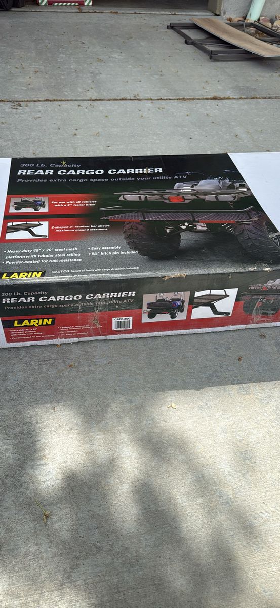 Larin ATV Cargo Rack 300lb