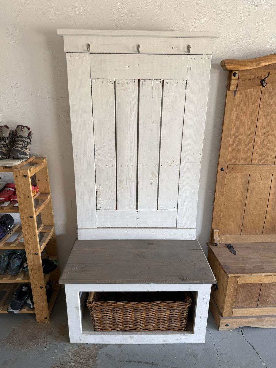 Mudroom hall trees