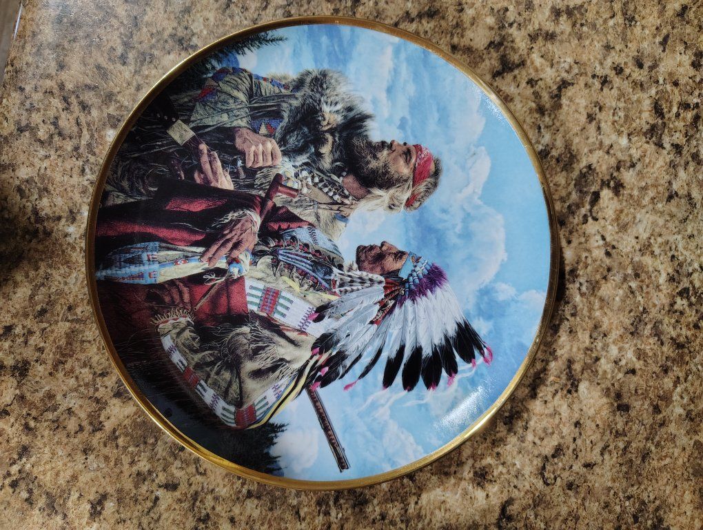 Franklin Mint American Indian Heritage Foundation Museum Limited Edition Collector Plates
