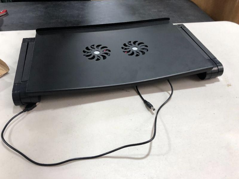Share New laptop table t8 Adjustable Laptop Stand w/Built-in Cooling Fans NO Mouse Pad