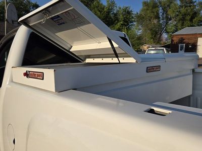Weather Guard White Steel Truck Boxes