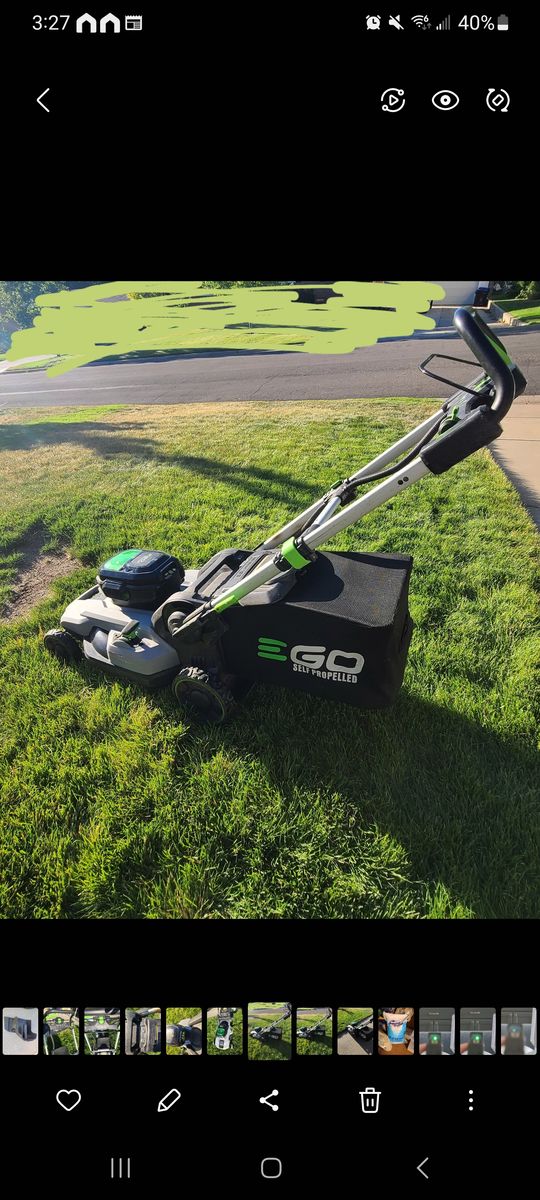 Ego Electric Lawn Mower