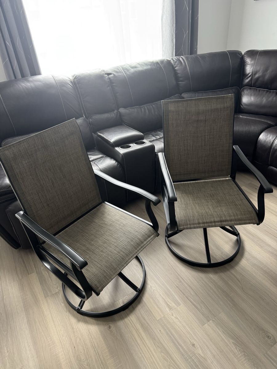 Sophia & William Patio Dining Chairs Set of 2