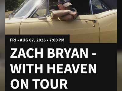 Zach Bryan Floor Tickets