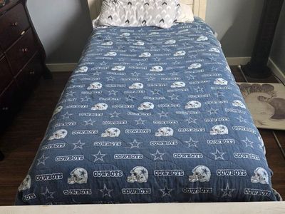 White Twin Bed Frame with Headboard
