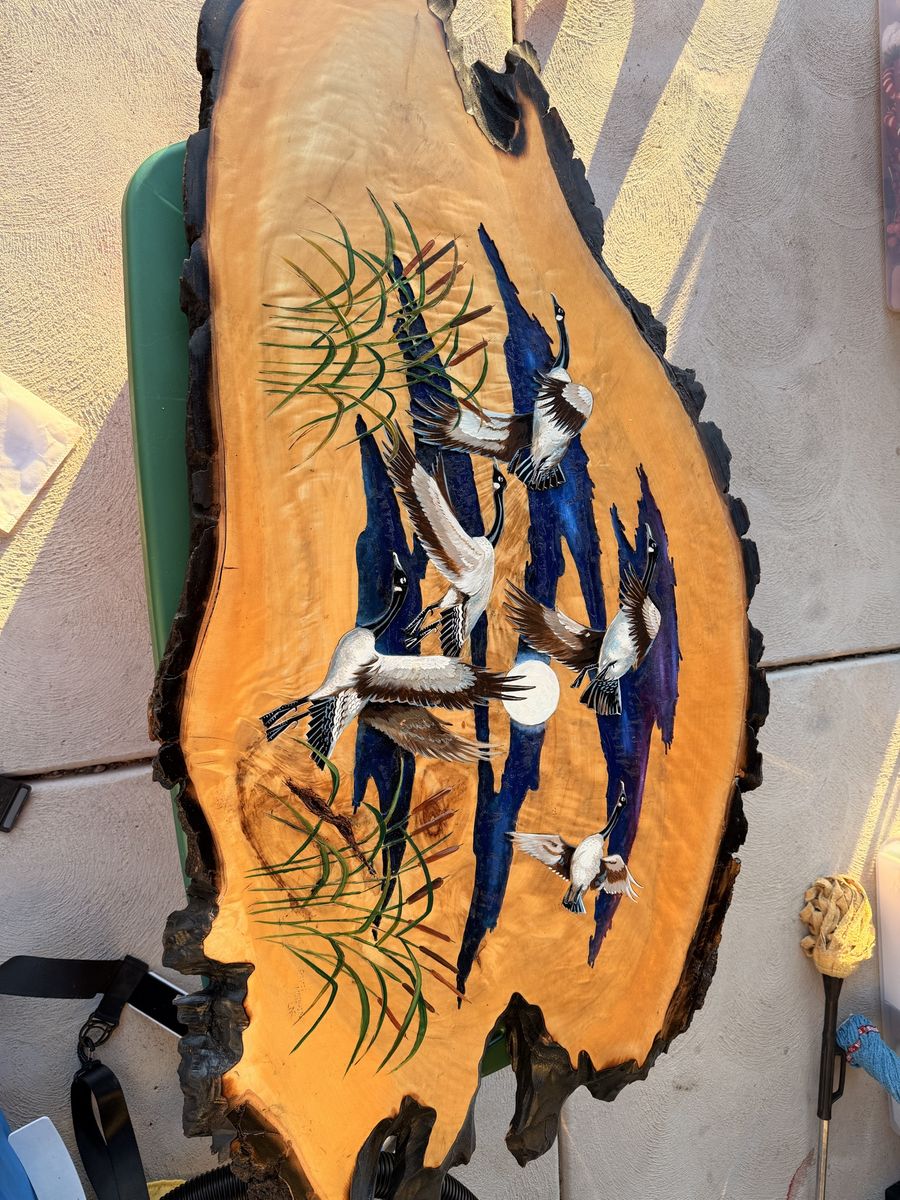 Wood carving/painting