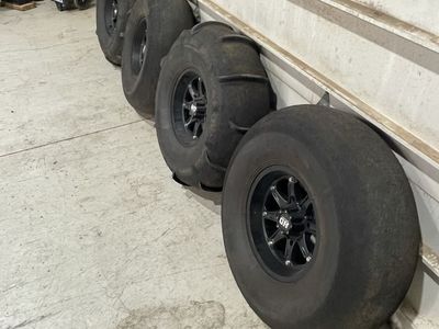 RZR Scat Trac 32" Paddles and Smooth Buffs